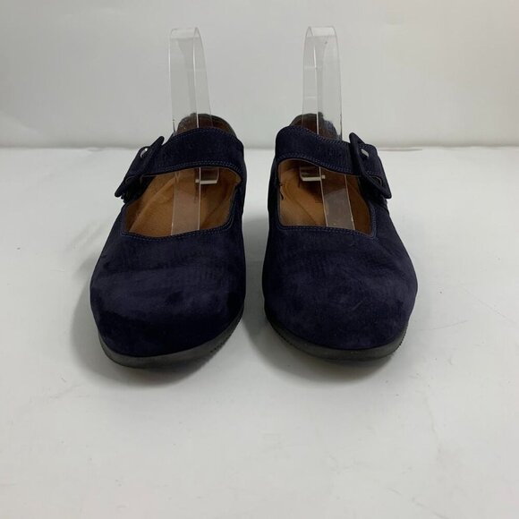 Beautifeel Women's Mary‎ Jane Suede Thick Strap And Buckle Heel Shoe Size 8/41 - Picture 10 of 15